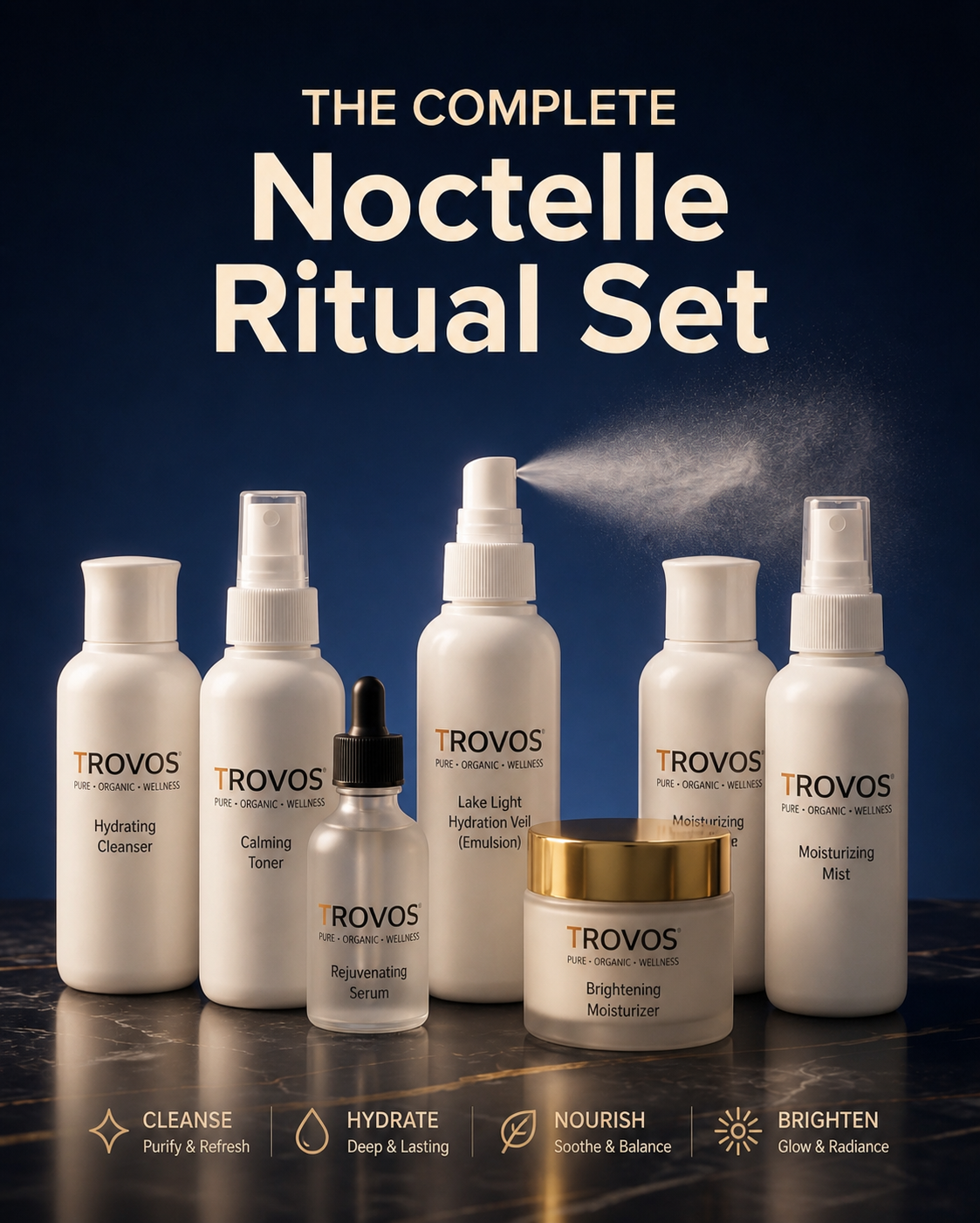 TROVOS Noctelle — Complete Ritual Set